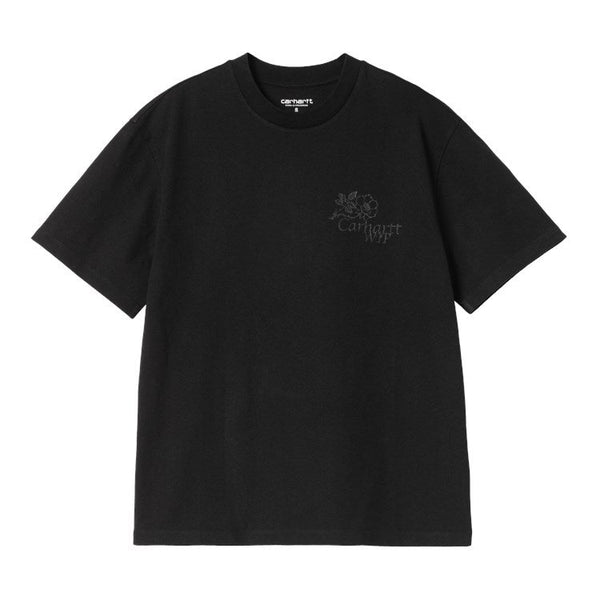 Carhartt Wip W' S/S Flourish T-Shirt - Black - Streetart.fr
